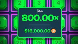 I HIT A 800x WIN ON STAKE KENO!