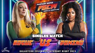 X-MENS ROGUE (Allysin Kay) VS X-FORCE'S DOMINO (Marti Bell) FULL MATCH