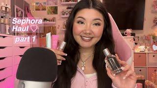 ASMR ︎ Sephora Sale Haul (Part 1)