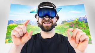 I Played FORTNITE on the Apple Vision Pro!