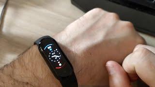 Как поменять заставку на экране Mi Band 5 за 1 секунду ?