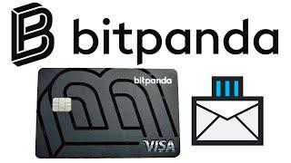 Bitpanda Visa Karte angekommen und getestet