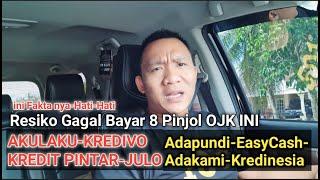 HATI-HATI.!!RESIKO Gagal Bayar 8 PINJOL OJK/LEGAL INI.?LIHAT INI