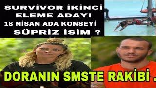 Survivor 2.Dokunulmazlığı Gönüllüler Kazandı/ Süpriz Eleme Adayı/Sms Sıralaması Nasıl 18 Nisan Pazar