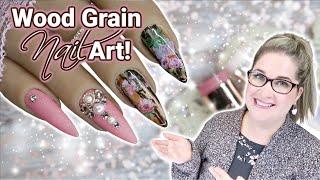 WOODGRAIN NAIL ART USING GEL POLISH | (KoKo & Claire Boho Collection)