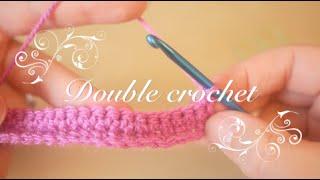 Crochet basics: UK Double Crochet (US Single crochet) starting a foundation chain | Bella Coco