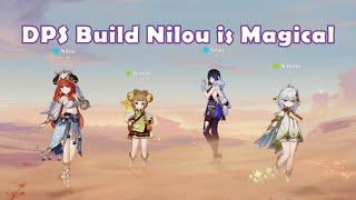C0 Nilou but DPS build (Bountiful team Insane DMG)