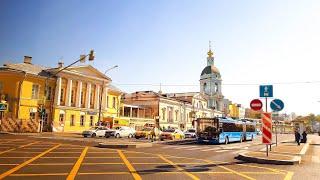 ⁴ᴷ⁶⁰ Riding Moscow Tram: Route #39 - Universitet Mt. along Tretyakovskaya Mt. & to Chistye Prudy Mt.