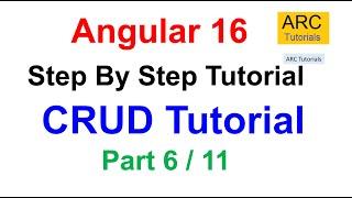 Angular 16 CRUD with Web API Tutorial Part #6 - Service Implementation