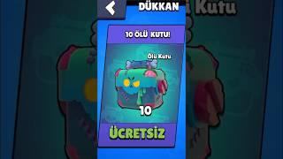 HERKESE ÜCRETSİZ ÖLÜ KUTU AÇILIMI ( İÇİNDEN NELER ÇIKTI ) #brawlstars #shorts #DeadGame