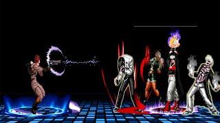 Kof Mugen High Tech Whip Vs Orochi Blood Team