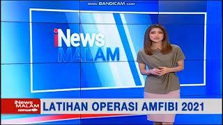 Korps Marinir TNI AL gelar Latihan Pendaratan Amfibi di Kabupaten Lingga, Riau.10/4/2021. iNews tv