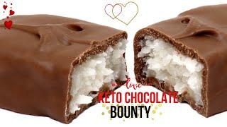 How to make Keto Chocolate Bounty Bars - (gluten & vegan free)