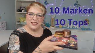 10 Marken - 10 Tops - in Koop. mit @coreladysbeautyplace6618