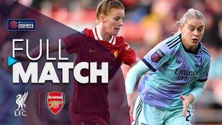 Full Match: Liverpool v Arsenal | Barclays WSL 2024-25