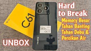 Baru Lagi HP Tahan Banting dari Realme!! Unbox Realme C61