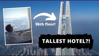 The World's TALLEST HOTEL? 5 Star Signiel Hotel Seoul, Korea