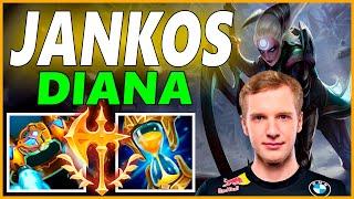 JANKOS DIANA JUNGLE LIVE STREAMINGSEASON 12 LEAGUE OF LEGENDS