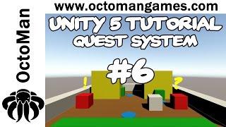 Unity 5 Tutorial: Quest System #6 - UI Manager - Quest Log - Buttons