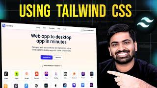 Tailwind CSS Full Course 2024 in Hindi | Build and Deploy This Modern Website