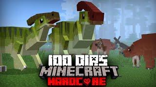 Sobreviví 100 días En Un Apocalipsis de Dinosaurios En Minecraft HARDCORE... Esto fue lo que pasó