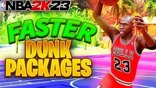 NBA 2K23 Best Dunk Animations + Dunk Packages for 2K23 Dunk Meter Contact Dunks & MORE !