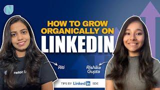 How to Grow on Linkedin by @LearnThenCode | Rishika Gupta | Geekup with Riti