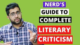 Literary Criticism: An Ultimate Complete Guide For English Literature Aspirants