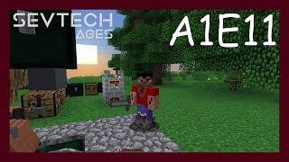 Sevtech Ages 3.11 Lets Play - Smelter, heater, and advancing to age 1