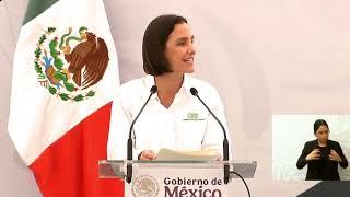 Participación de la Secretaria de Energía, Luz Elena González, en la inauguración de CCC Salamanca