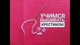 Как вышивать крестиком? Видеоурок по вышивке крестом для начинающих.