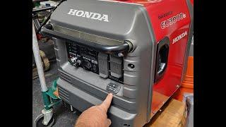 Installing Analog Hour Meter on Honda EU3000is Generator