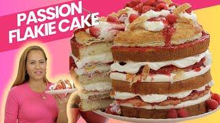 Classic Back To School Treat Passion Flakie CAKE! | How to Cake It With Yolanda Gampp