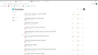 What Developer Forum Looks Like (TOUR)