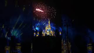 TinkerBell flying!!! ‍️ Disney Enchantment fireworks