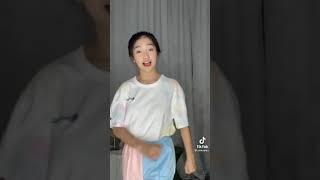 [TIKTOK] viral @chikakiku bra nya kliatan nyeplak