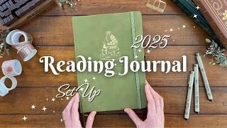 2025 Reading Journal Set UpCozy Academia Owl Theme!