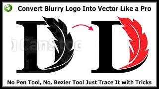 Coreldraw Designing Tips 13 | Convert JPG Logo Into Vector in CorelDraw ! Quick & Easy