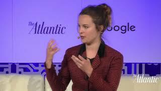 Bridgit Mendler speaks about Humanity + Tech @ Atlantic Live (09.05.2018)