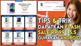 100% PASTI BISA DAPAT IPHONE 14 PLUS HARGA RP 99 FLASH SALE SHOPEE 5.5 BAGI BAGI CUAN 2023