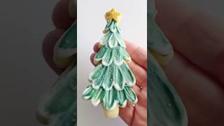 Painted Christmas Tree #cookiedecorating #royalicingcookies #christmascookies