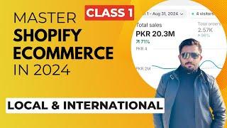 Class 1 | Introduction | Become Shopify Ecommerce Expert