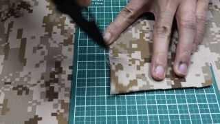 FFI AOR1 Style NYCO Ripstop Fabric Cut Test