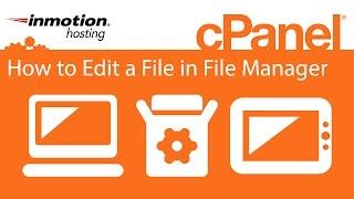 cPanel: How to Edit a File in File Manager