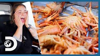 Sophia "Bob" Nielson Delivers A SPECTACULAR $400,000 Crab Haul! | Deadliest Catch