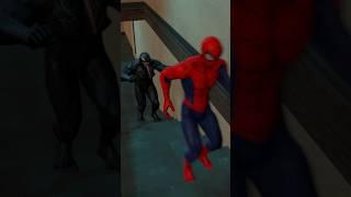 Spider-man Turn off the Lights and run from Venom #spiderman #venom #animation