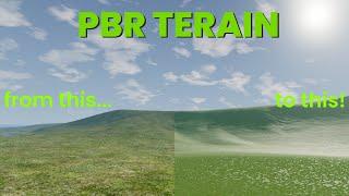 How to create PBR Terrain Materials | BeamNG.drive Mapping Tutorial