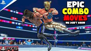 Epic Combo Moves We Don't Know WWE 2K20! PS5