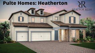 Model Home Tour: Pulte Home: Heatherton Model Orlando, FL $881,990s