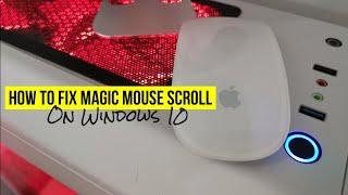 HOW TO INSTALL APPLE MAGIC MOUSE WITH SCROLL ON WINDOWS 10 FOR FREE | NO PAID APP REQUIRED